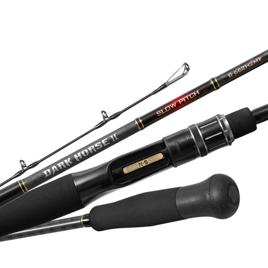 NS Black Hole Dark Horse II B Slow Pitch 191 Cm Max. 450 Gr Jig Kamışı - 1