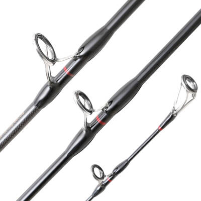 NS Black Hole Magic Eye Black B Slow Pitch 196 Cm Max. 280 Gr Jig Kamışı - 4