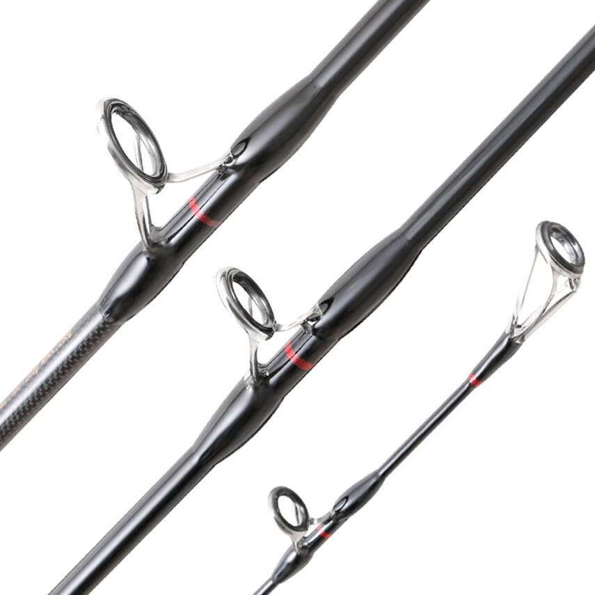 NS Black Hole Magic Eye Black B Slow Pitch 196 Cm Max. 280 Gr Jig Kamışı - 4