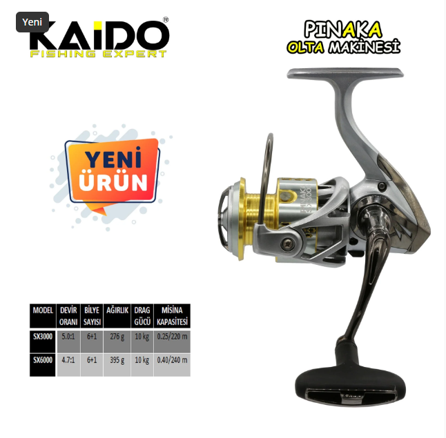 Pinaka 6000SX HB 6+1 4.7:1 Makine SG - 1