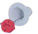 PLASTİK DOLUM KAPAĞI 38 MM - 1