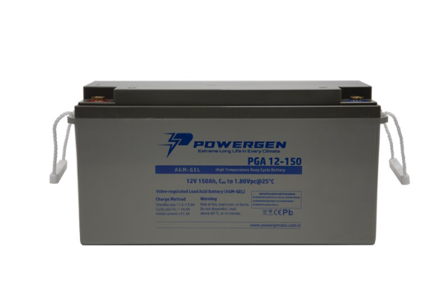 POWERGEN AKÜ 12V 150AH ESNGP 12-150 DEEP CYCLE GEL ESAN - 1