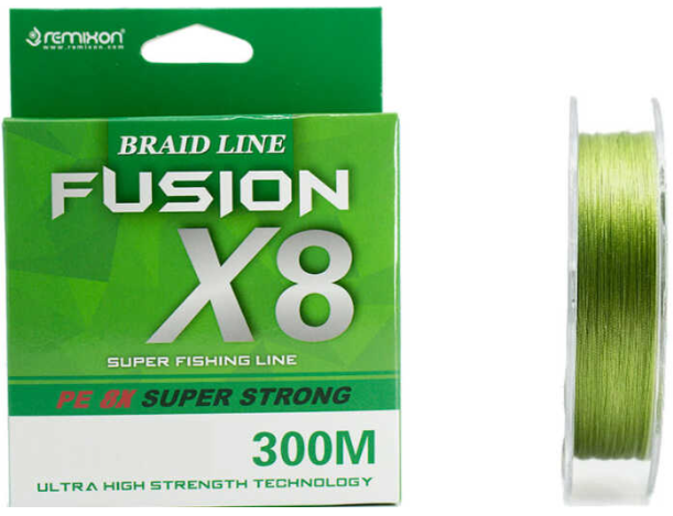 REMIXON FUSION 300M X8 GREEN İP MİSİNA - 1