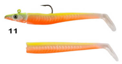 REMIXON SNAKE SHAD 11CM, 10GR (2+2AD) - 2
