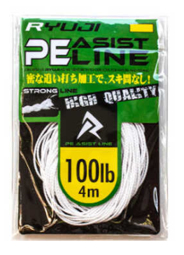 RYUJI ASSIST PE LINE 100LB ,4M - 4