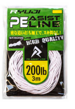 RYUJI ASSIST PE LINE 200LB ,3M - 4