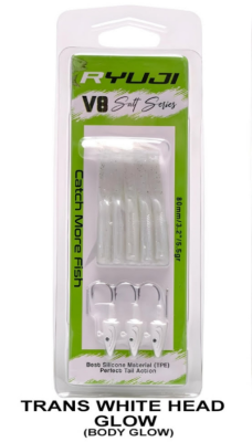 RYUJI V8 8CM, 5,5GR, SİLİKON YEM - 1