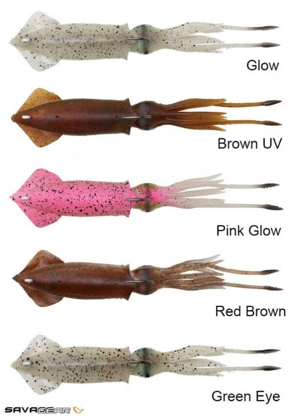 Savage gear 3D TPE Swim Squid 188mm 63g 1 Adet Suni Yem - 1