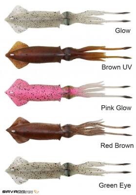 Savage gear 3D TPE Swim Squid 95mm 10g 2 Adet Suni Yem - 1