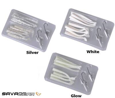 Savage gear Lrf Micro Sandeel Kit 12 Adet(1+1.5+5) Suni Yem - 4