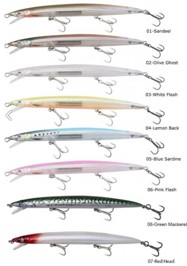 Savage gear Sandeel Jerk Minnow 175 25g Suni Yem - 1