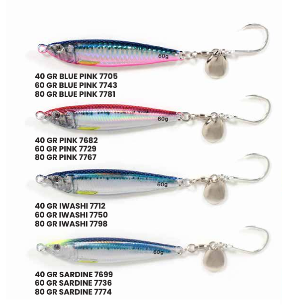 SEABOR METAL GO JIG 40GR - 2