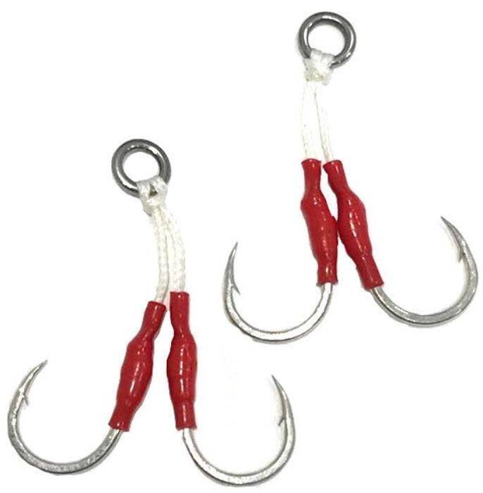SG Asist Hook 6 Double 80lbs 2pcs - 1