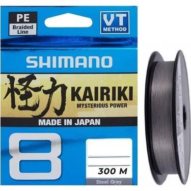 Shimano Kairiki 8 3000m Steel Gray 0.215mm/20.8kg - 1
