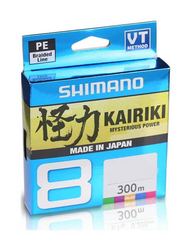 Shimano Kairiki 8 300m MultiColor - 1