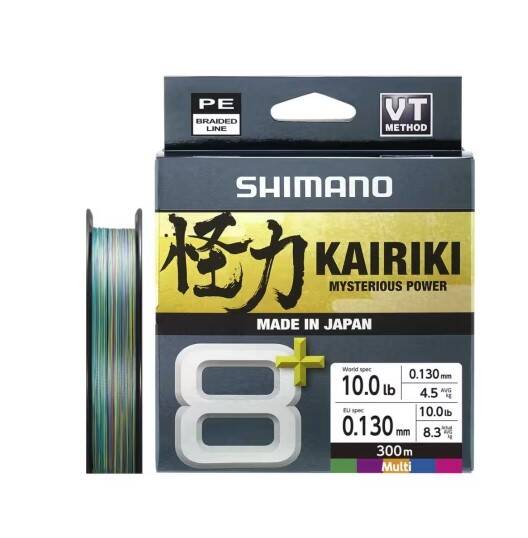 SHİMANO Line Kairiki 8+ 300m 8.3kg Multi C. - 1