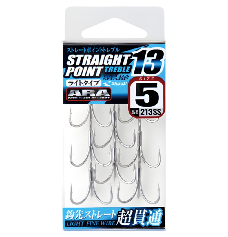 SHOUT STRAIGHT POINT 13 SILVER ÜÇLÜ İĞNE (8AD) - 2