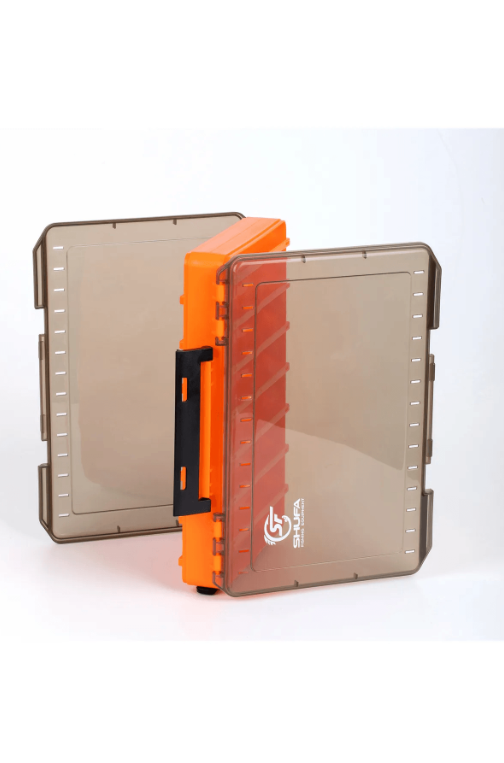 SHUFA Lure Box Çift TaraflıKutu 110mm - TuruncuPlasticbox F04 XS - 4