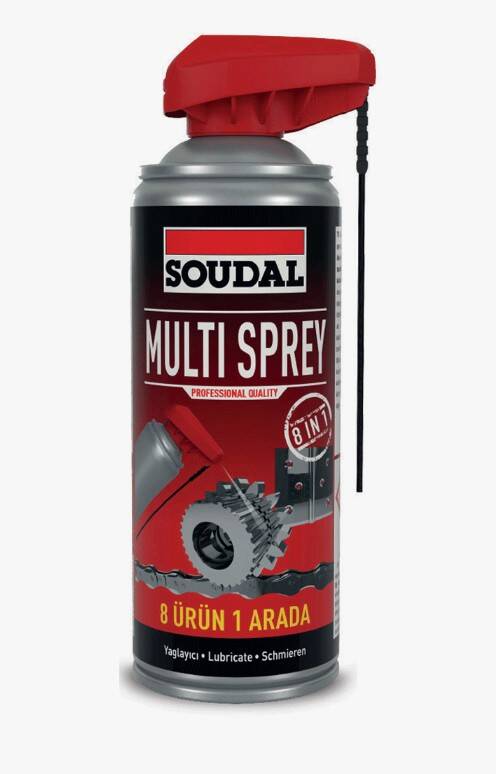SOUDAL MULTİSPREY GENIUS PAS SÖKÜCÜ 400 ML 24AD - 1