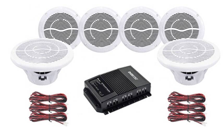 SOUNDPOWER BLUETOOTH AMFİ'Lİ HOPARLÖR SETİ - 1