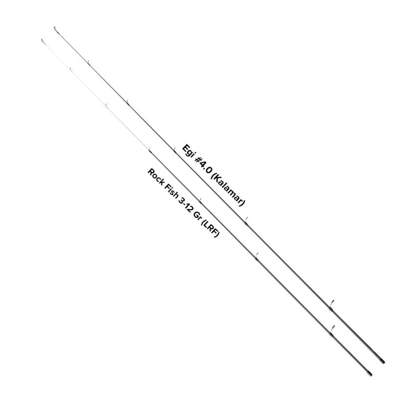 NS Black Hole Rods Alpha 244 Cm 3-12 Gr / #4.0 Lrf ve Kalamar Kamışı - 6