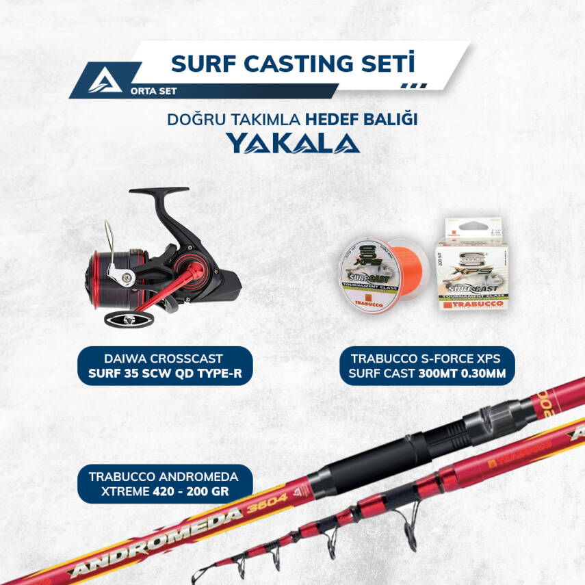 Surf Casting Pro Hazır Takım - 1