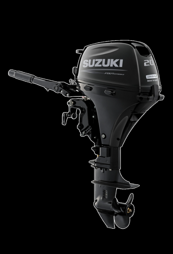 SUZUKİ DF 20 ATHL UZUN ŞAFT MARŞLI P.TİLT MANUEL DENİZ MOTORU - 1
