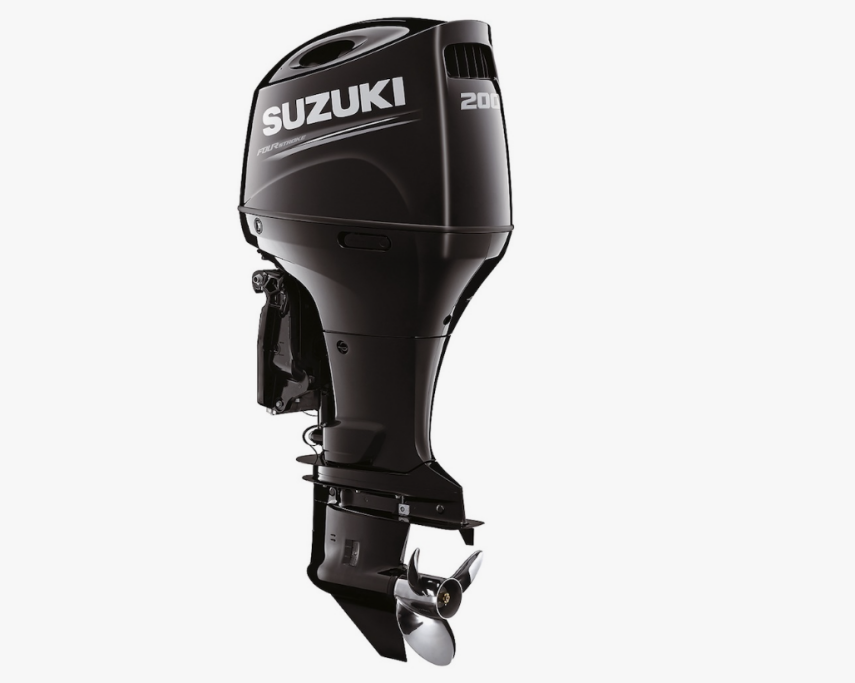SUZUKİ DF 200 APL UZUN ŞAFT MARŞLI TRİMLİ ELEKTRONİK KUMANDA KOL?LU DENİZ MOTORU - 1