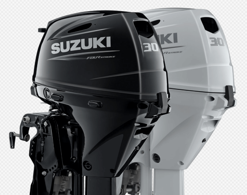 SUZUKİ DF30 ATS UZUN ŞAFT MARŞLI TRİMLİ DİREKSİYONLU DENİZ MOTORU - 1