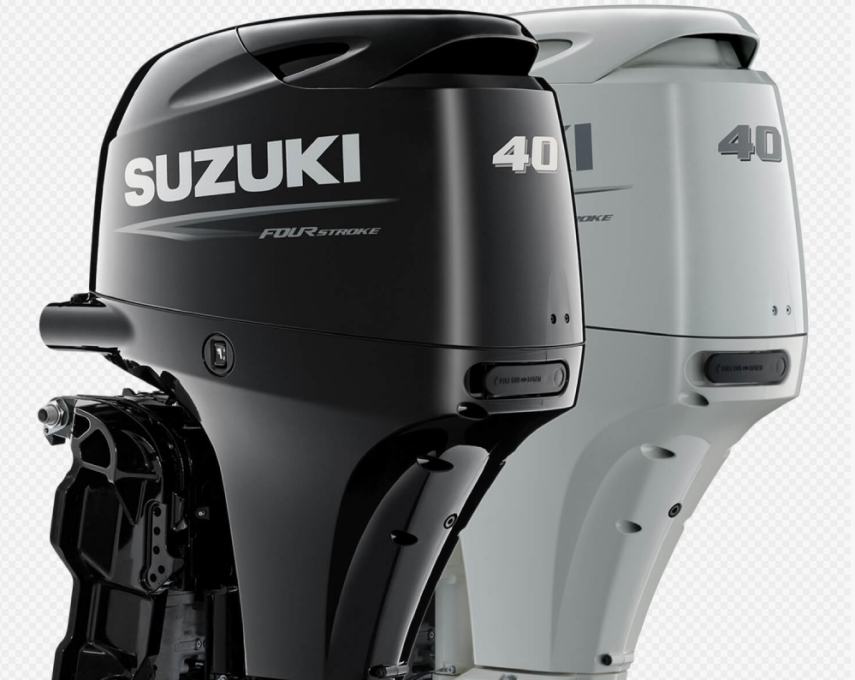 SUZUKİ DF40 ATL UZUN ŞAFT MARŞLI TRİMLİ DİREKSİYONLU DENİZ MOTORU - 1