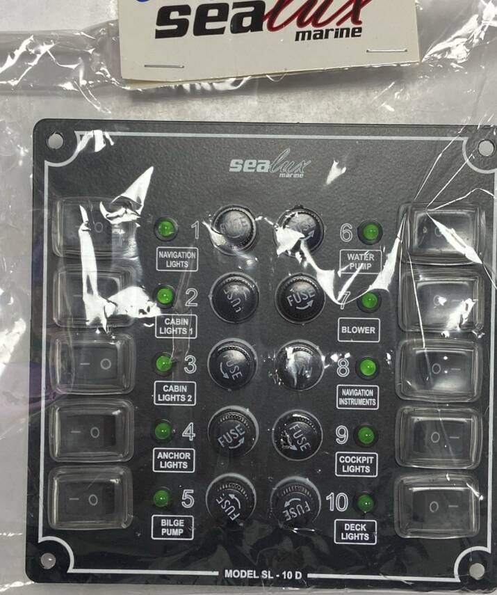 SWITCH PANEL 10 ANAHTARLI İZOLELİ KÜÇÜK - 1