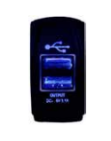 SWITCH USB 2Lİ 12/24 V - 1