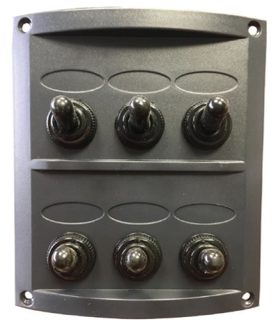 6'LI SWITCH PANEL 95X105 - 1