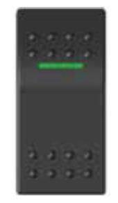 SWITCH YEŞİL ON(YAYLI)-OFF 12/24 V - 1