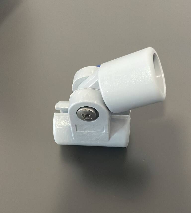TENTE AYAĞI GRİ 22MM - 1