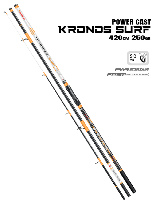 Trabucco Kronos Power Cast 420cm 250gr Surf Rod - 1