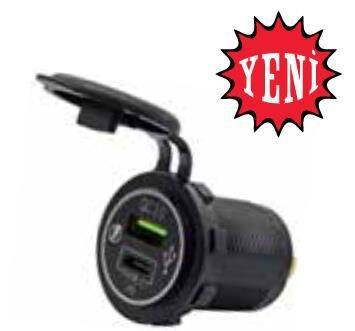 USB SOKETİ USB+TYPE C 12-24 V - 1