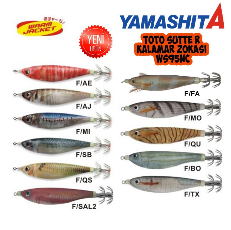 YAMASHİTA Toto Sutte R Kalamar Zokası Ws95Nc F/Ae - 1