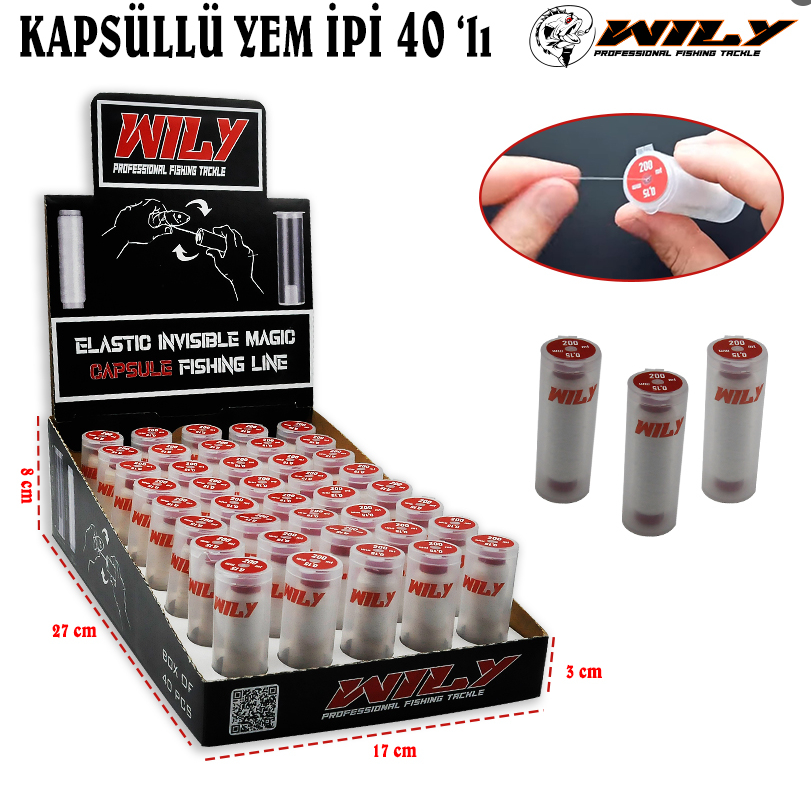 Yem İpi Kapsül 200mt 40'lı Kutu - 1