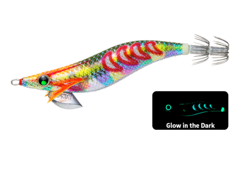 YO-ZURI AURIE-Q SRCH DBLE GLOW KALAMAR 15GR DLOV YO A1758-DLOV - 1