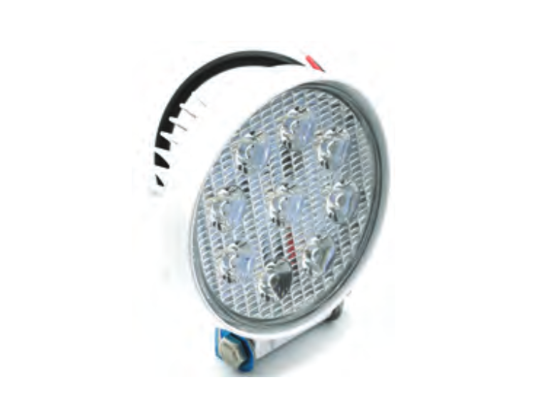 YUVARLAK GÜVERTE LAMBASI 9 LED - 1